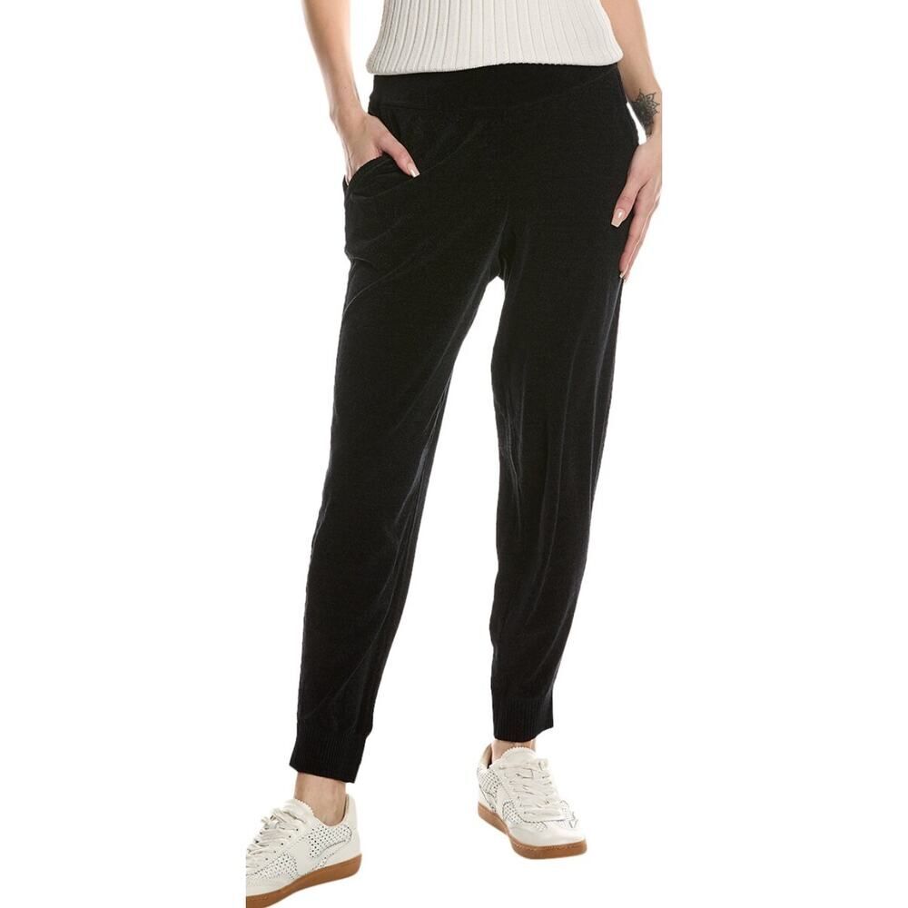 NWT Tommy Bahama Island Soft Sea Light Sweater Jogger Black XL Cozy Soft Luxe